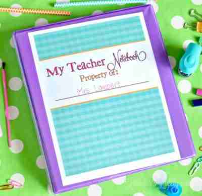 I love this bright and colorful printable teacher planner! It has so many useful pages, like a grade tracker, weekly/monthly calendars, lesson plans, and small group tracker. The best part is this template is free!