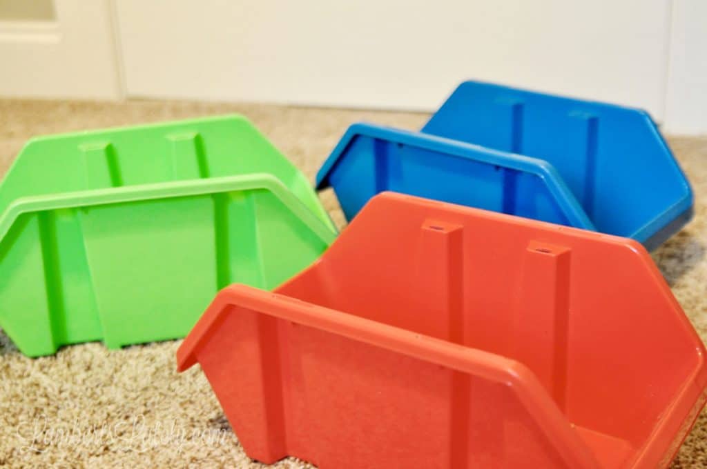  Learn how to make DIY storage bin labels (using dollar store containers) using a Cricut Joy machine. Make labels with vinyl for garage, kitchen, or attic organization!