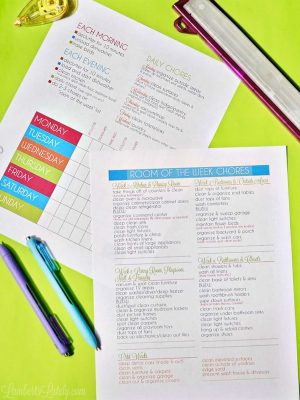 Over 100 Free Home Organization Printables | Lamberts Lately